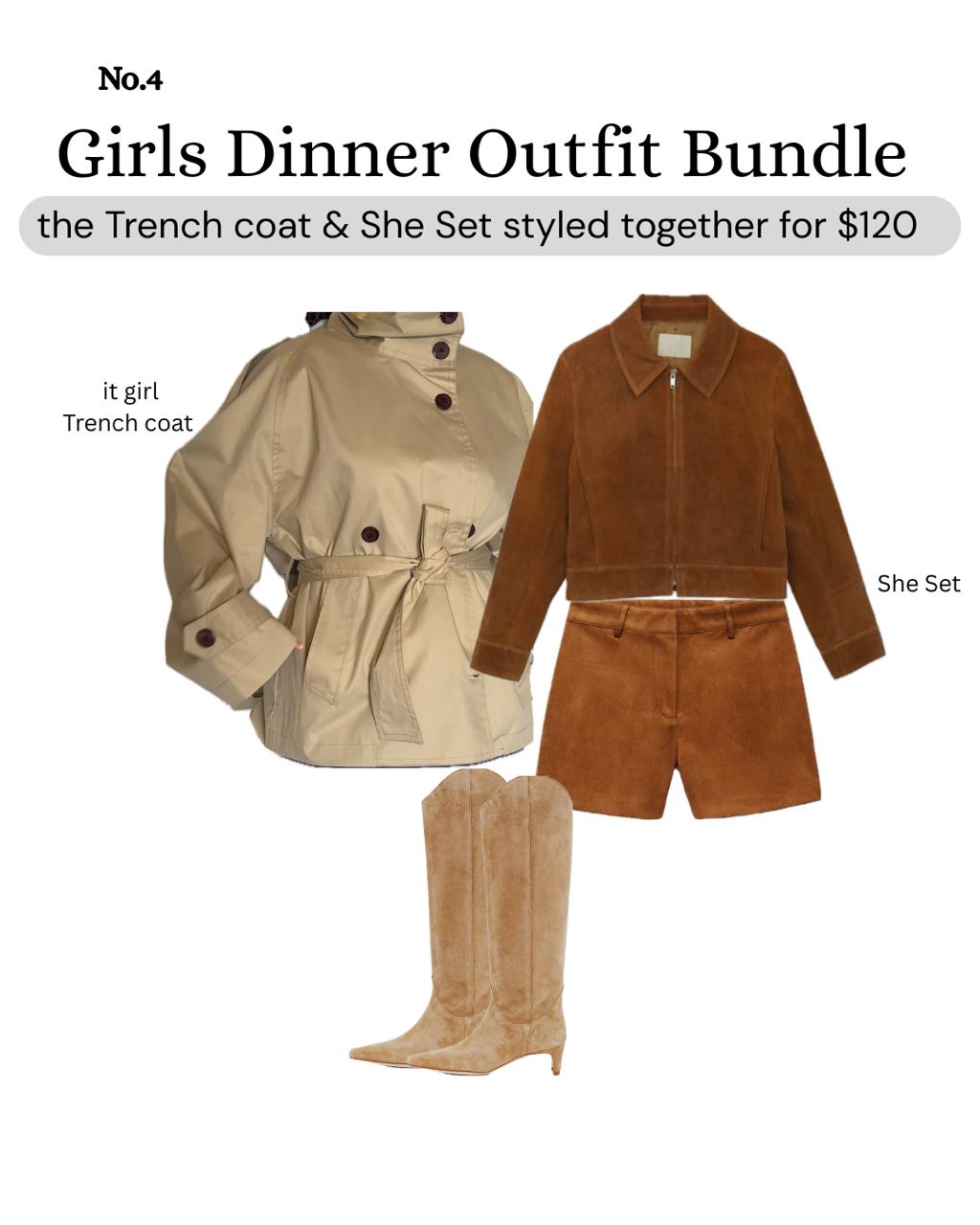 Girls Dinner Outfit Bundle